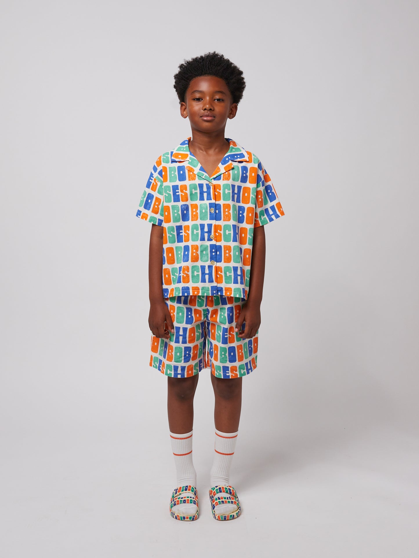 Multicolor Bobo Choses woven shorts