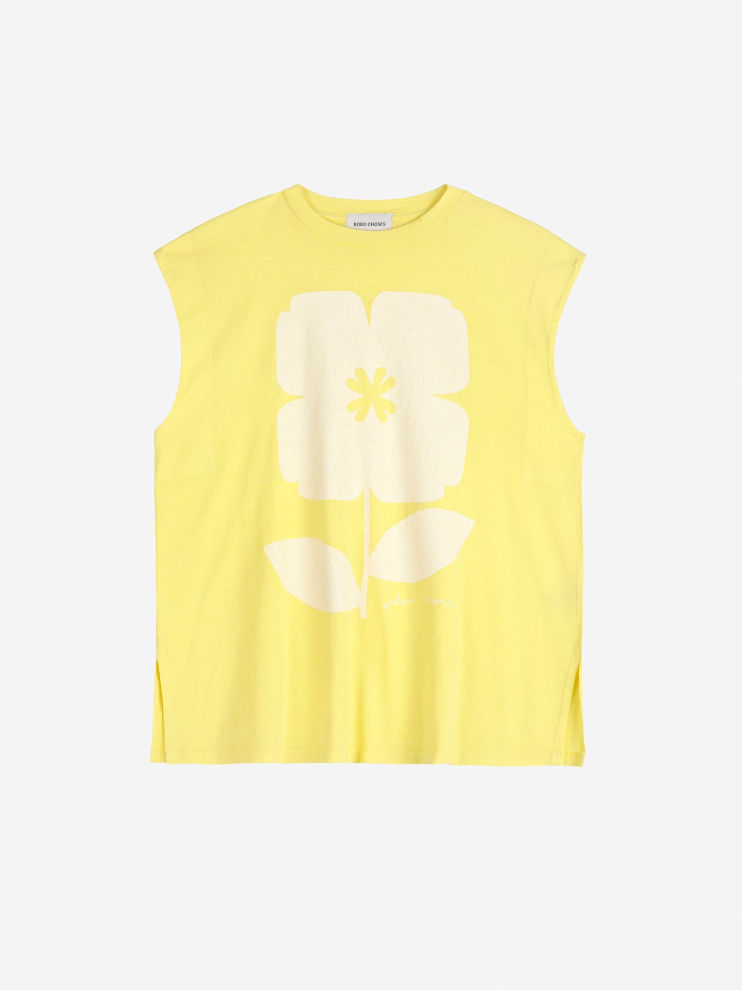 Flower circulose tank top