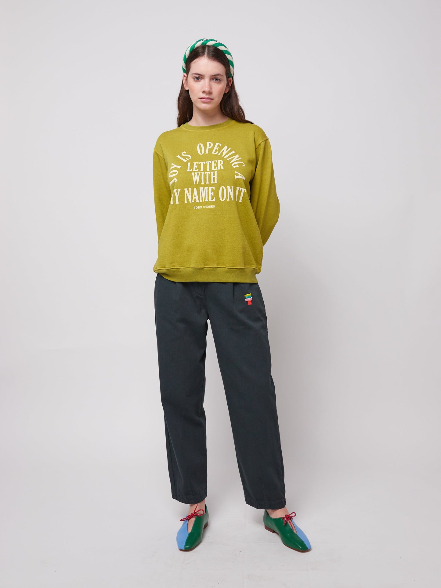 Joy Is circulose straight sweatshirt