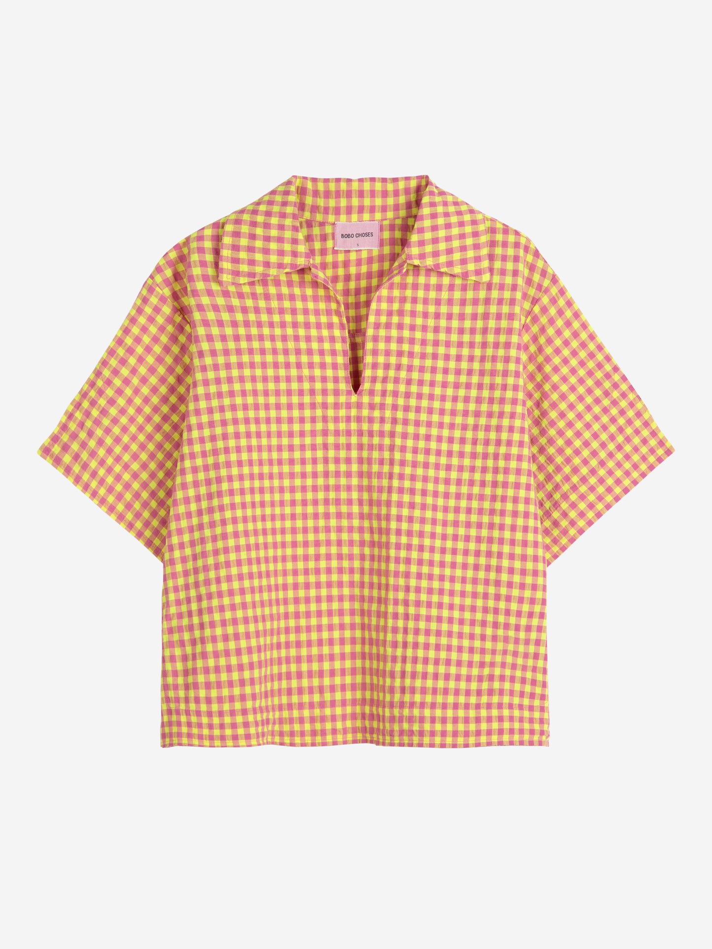 Vichy relaxed shirt