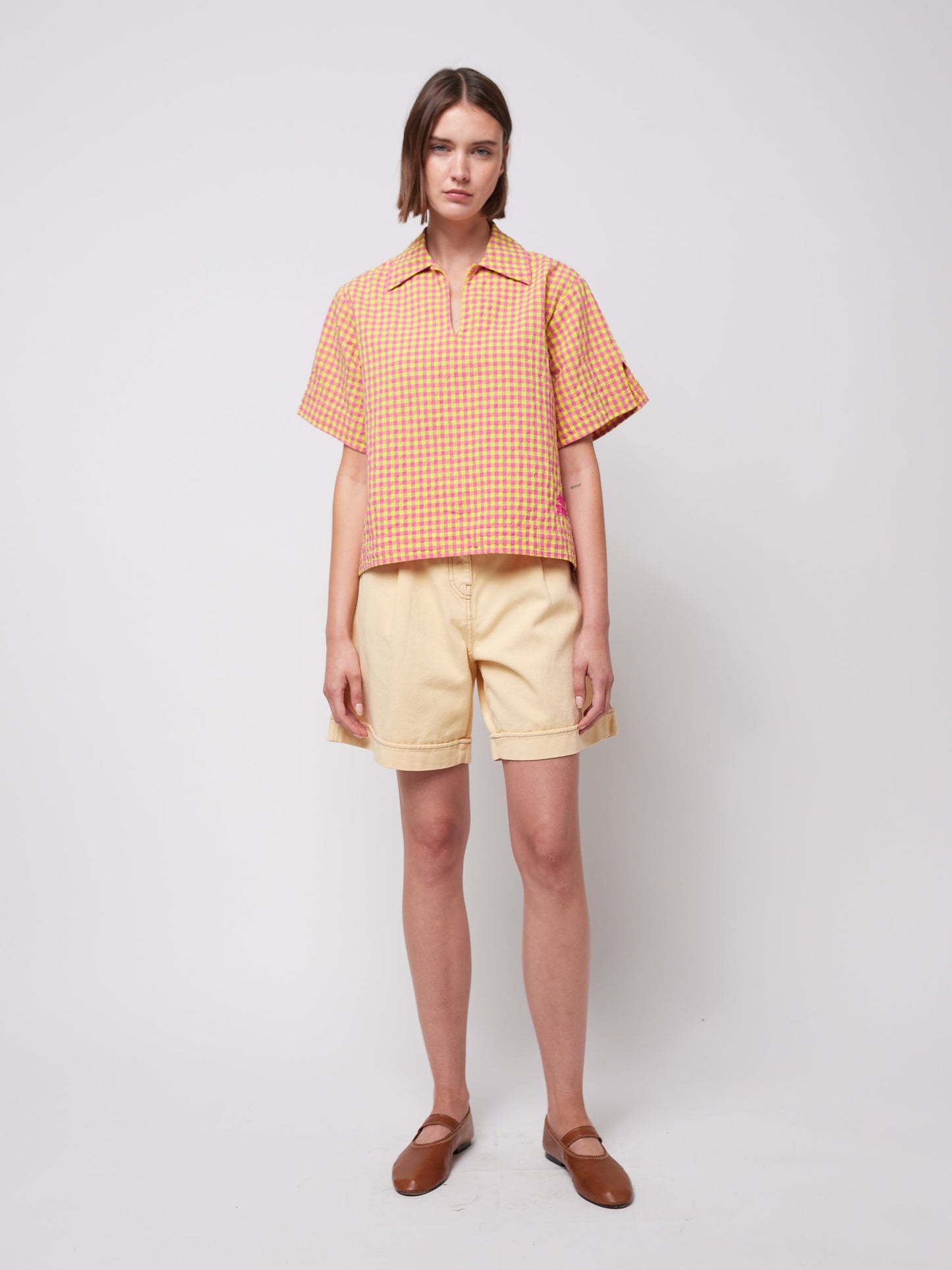 Vichy relaxed shirt