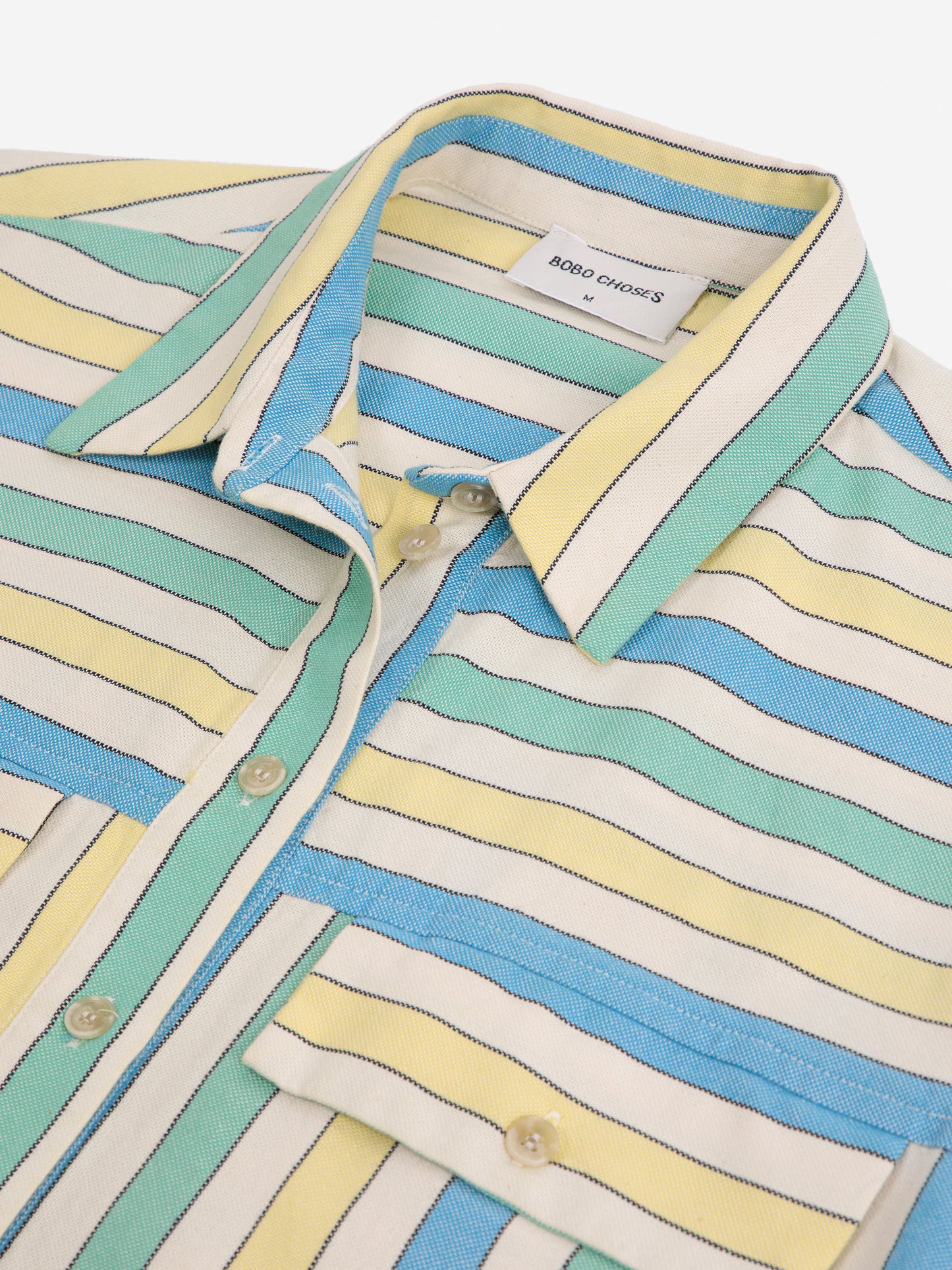 Multicolor stripes relaxed shirt