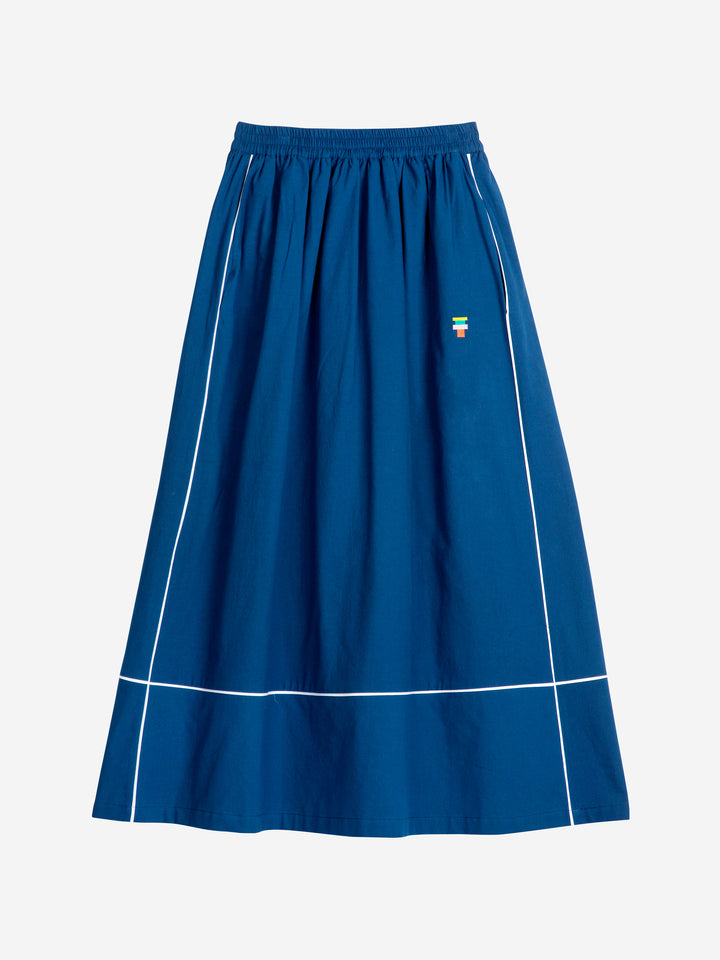 Contrast-trim evas_ skirt