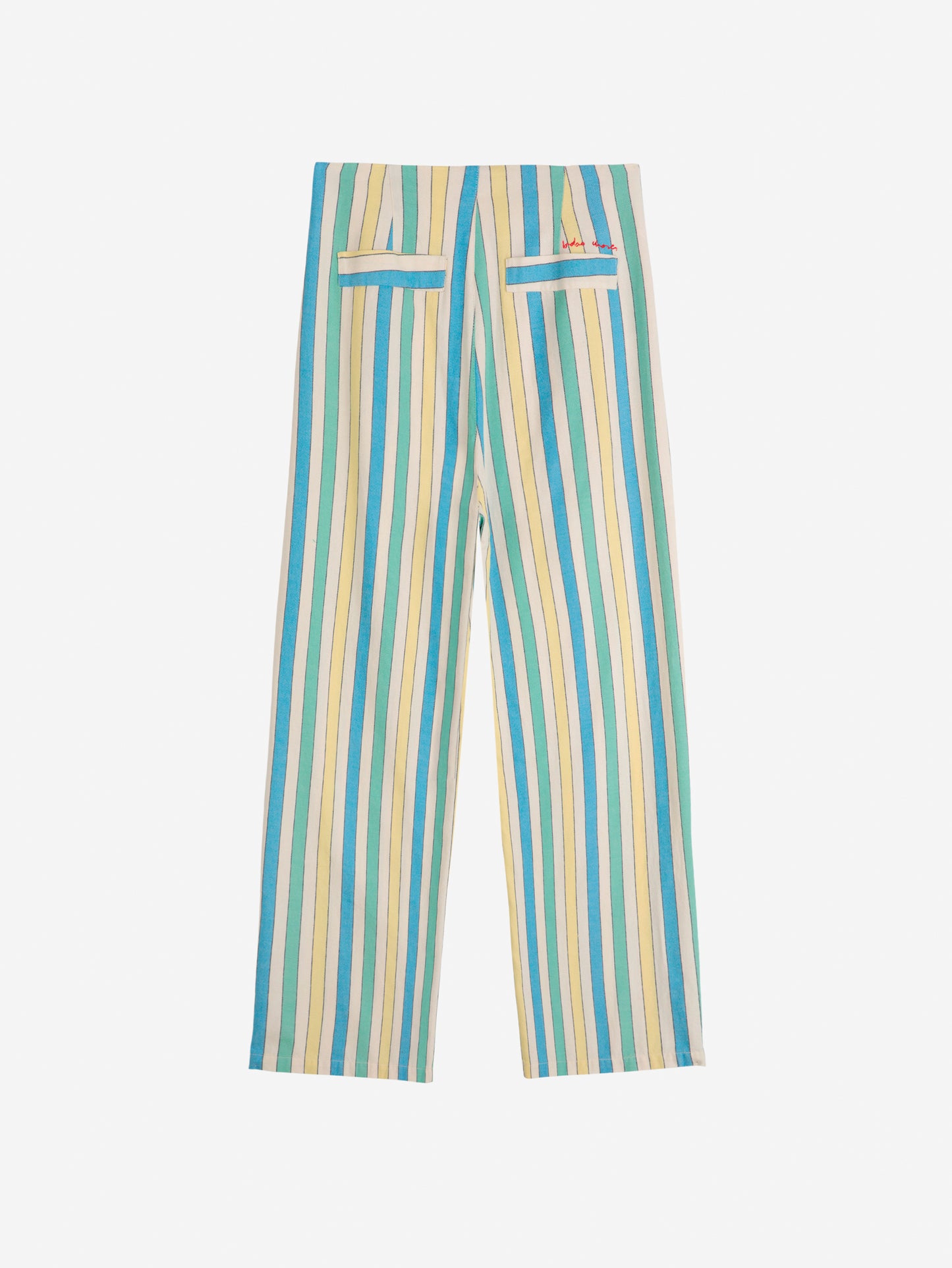 Multicolor Stripes pleated trousers