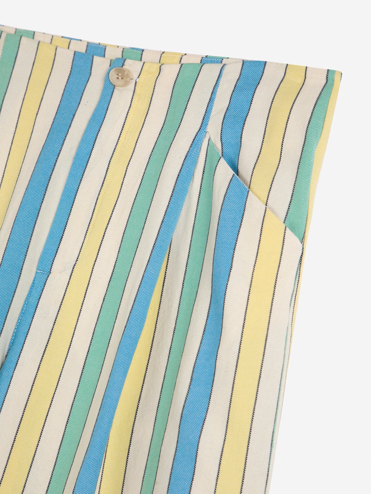 Multicolor Stripes pleated trousers