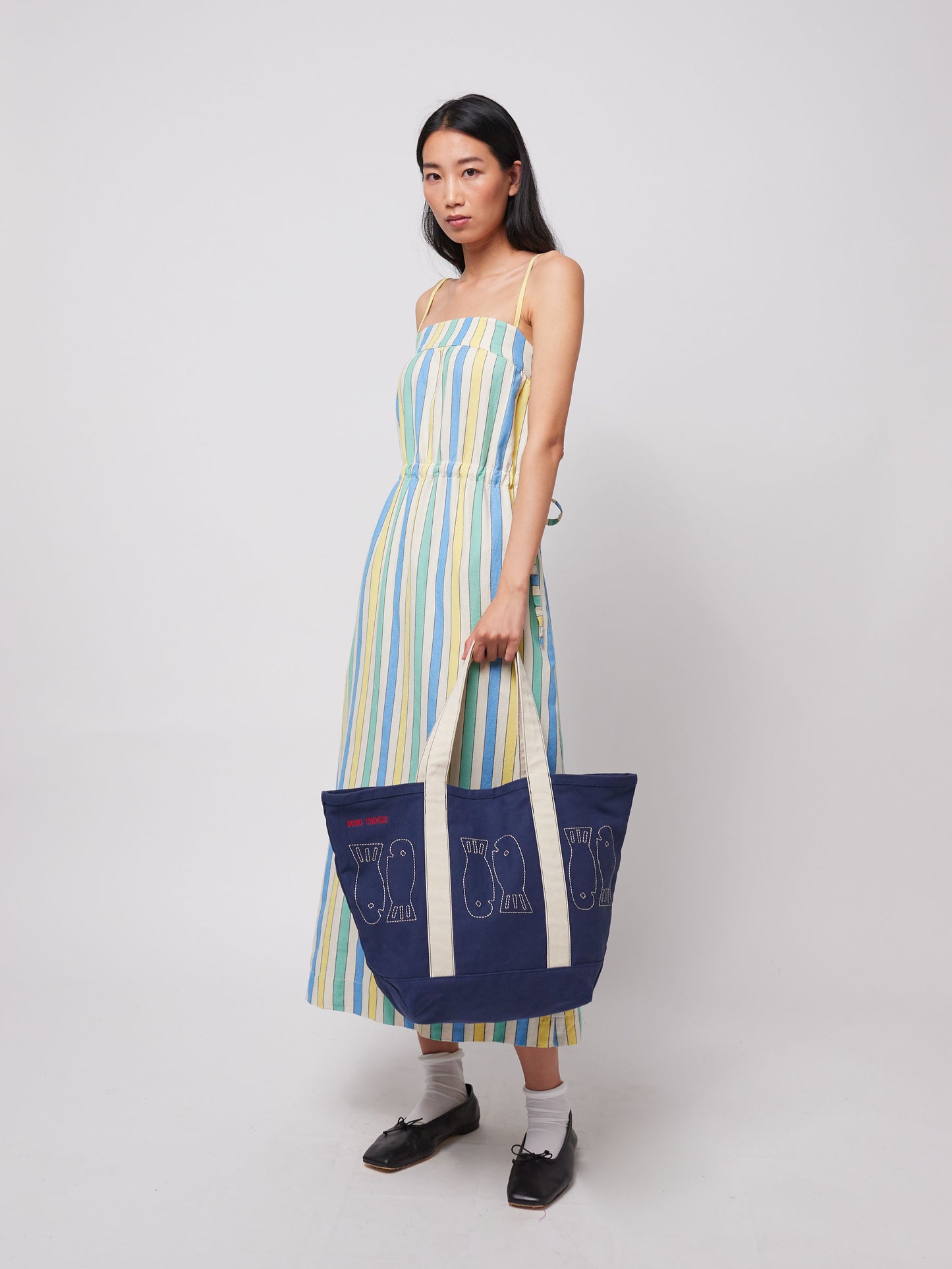 Multicolor stripes easy-dress