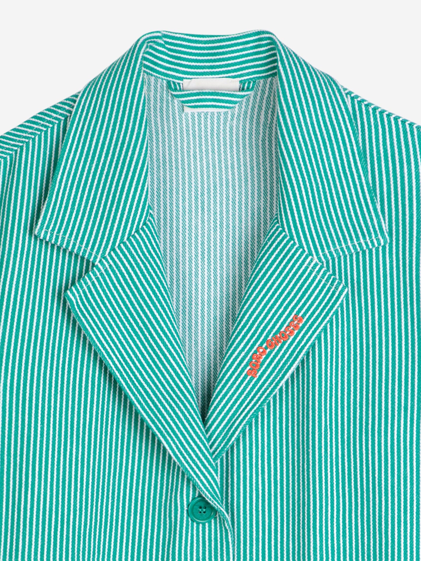 Stripes twill relaxed blazer