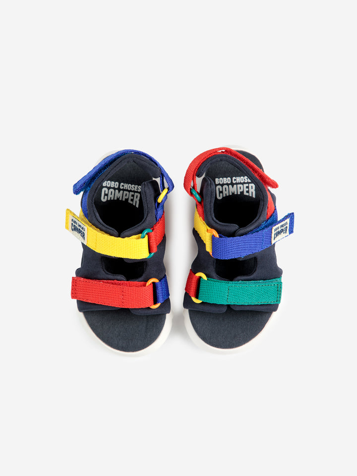 Bobo Choses x Camper ORUGA FW カラーブロックサンダル