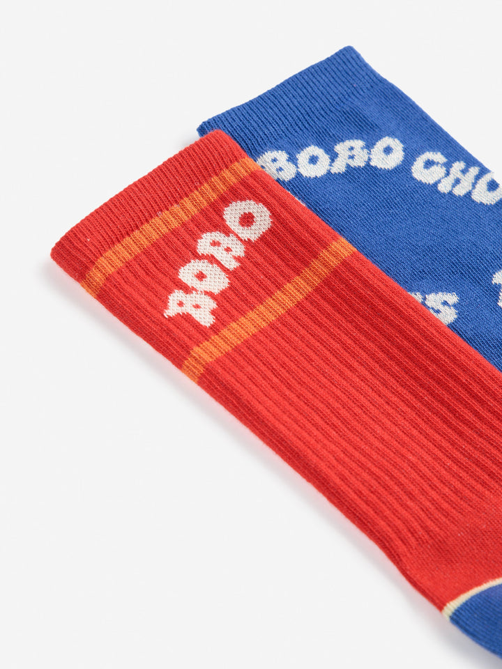 Wavy Bobo Choses long socks pack x 2