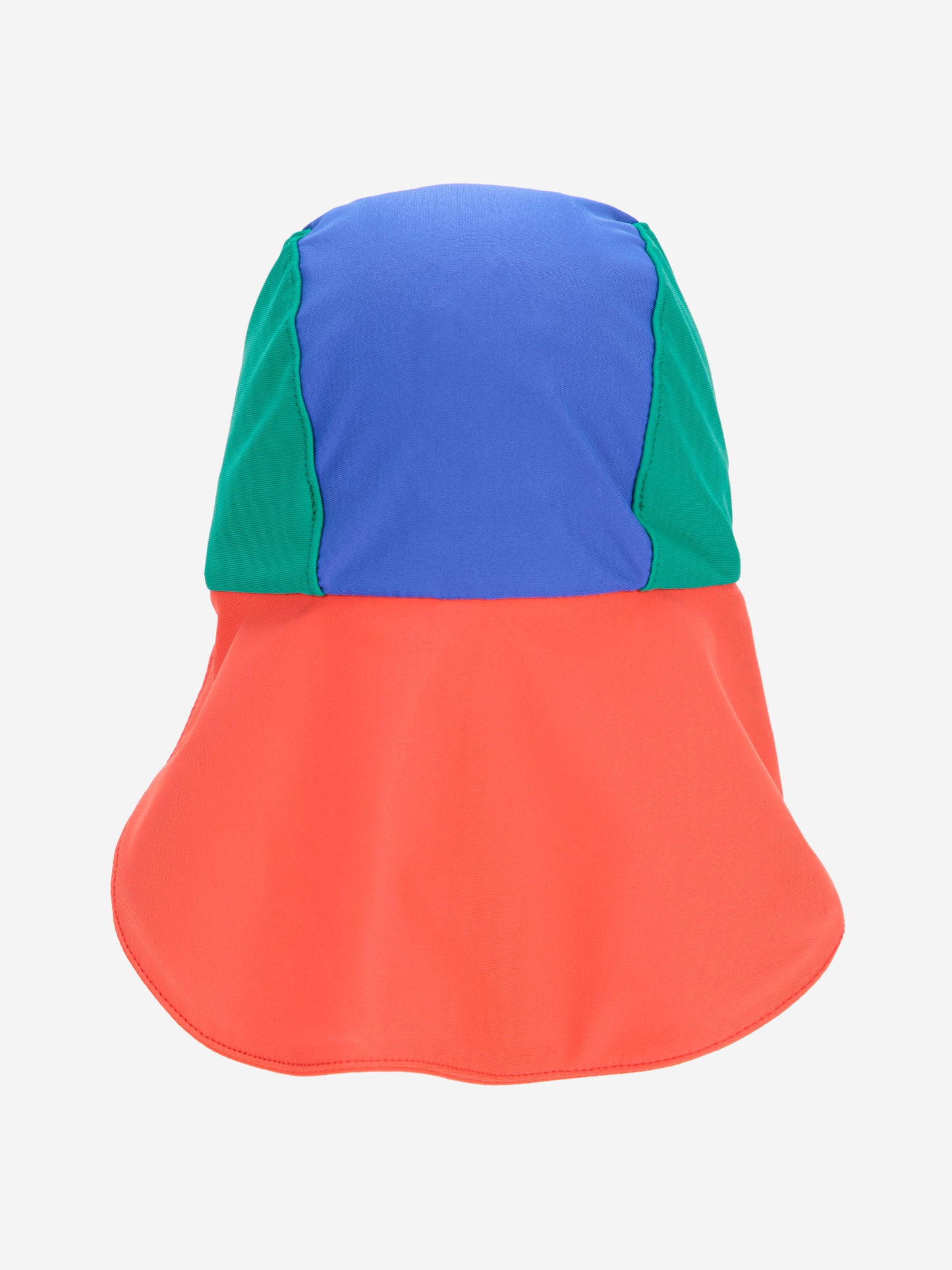 Joy color block swim cap