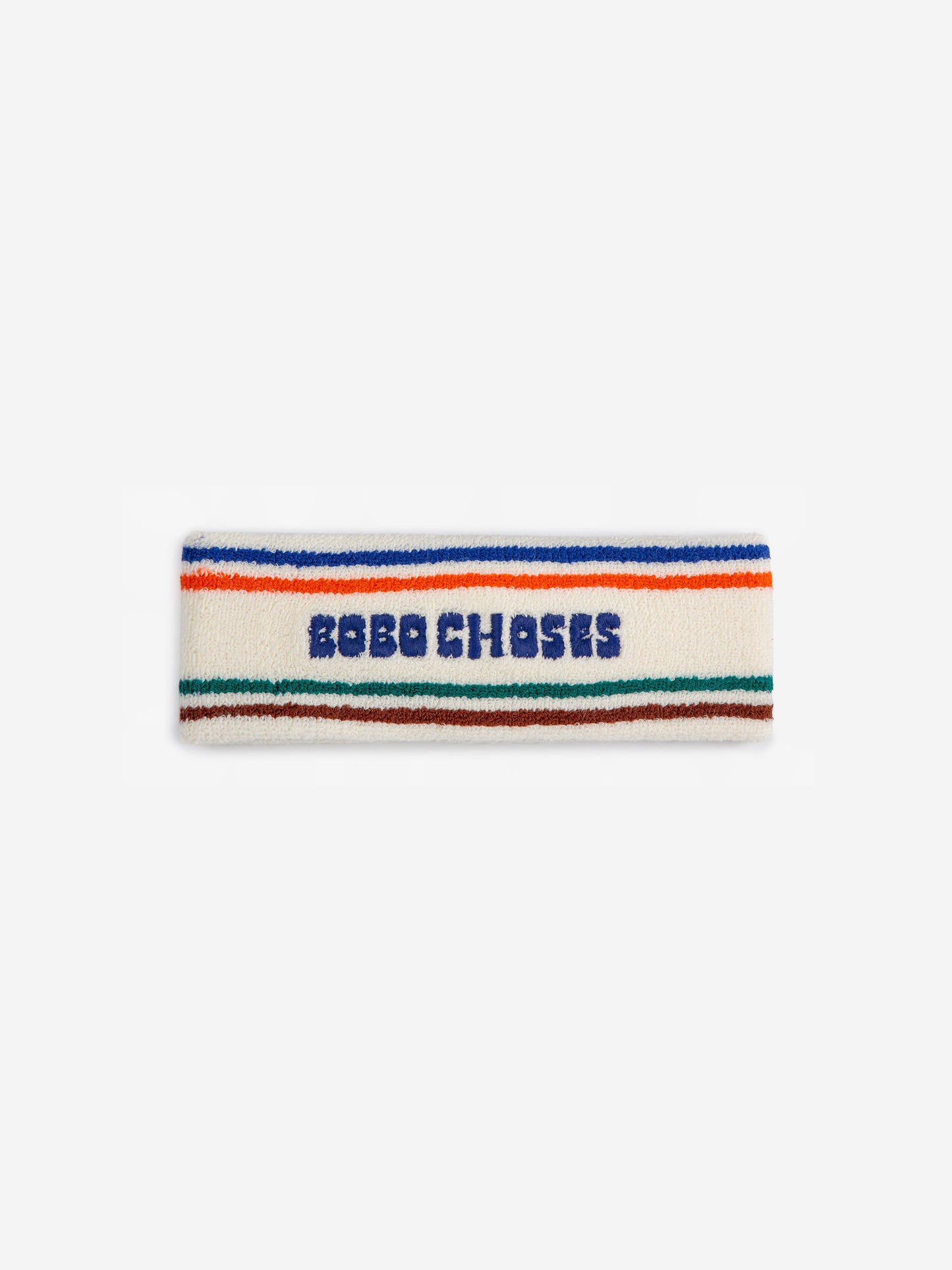 Bobo Choses stripes terry towel headband