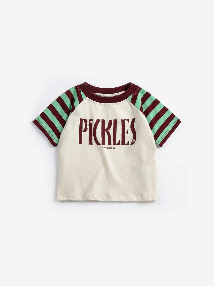 Spicy Pickles raglan T-shirt