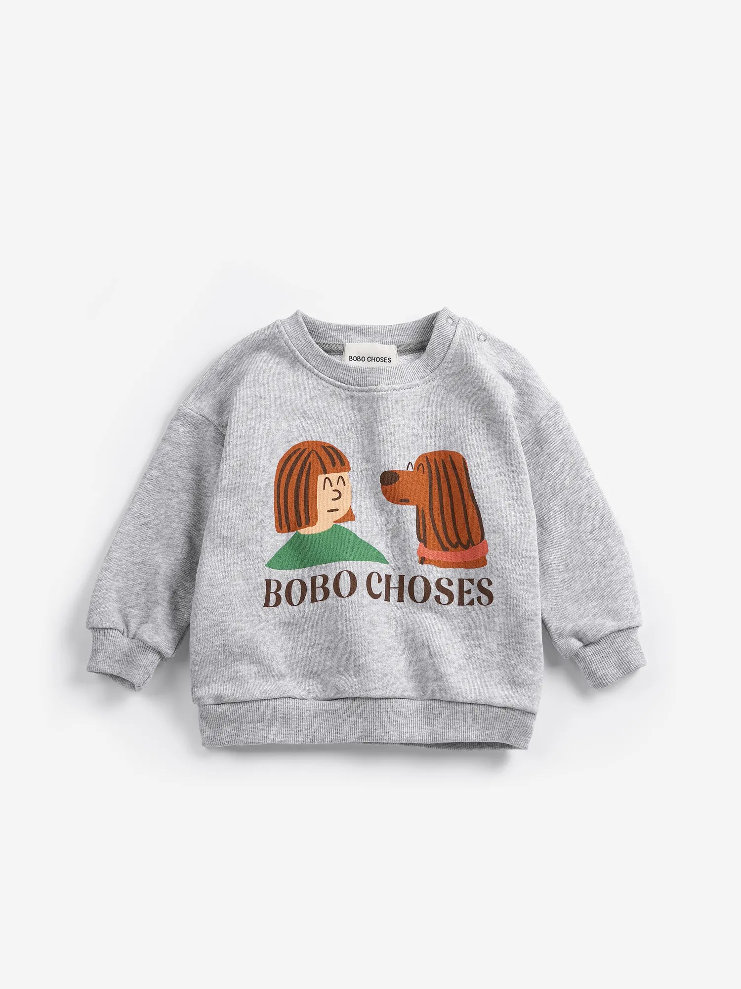B126AB030 Friends in a Pickle sweatshirt | Bobo Choses – BOBO