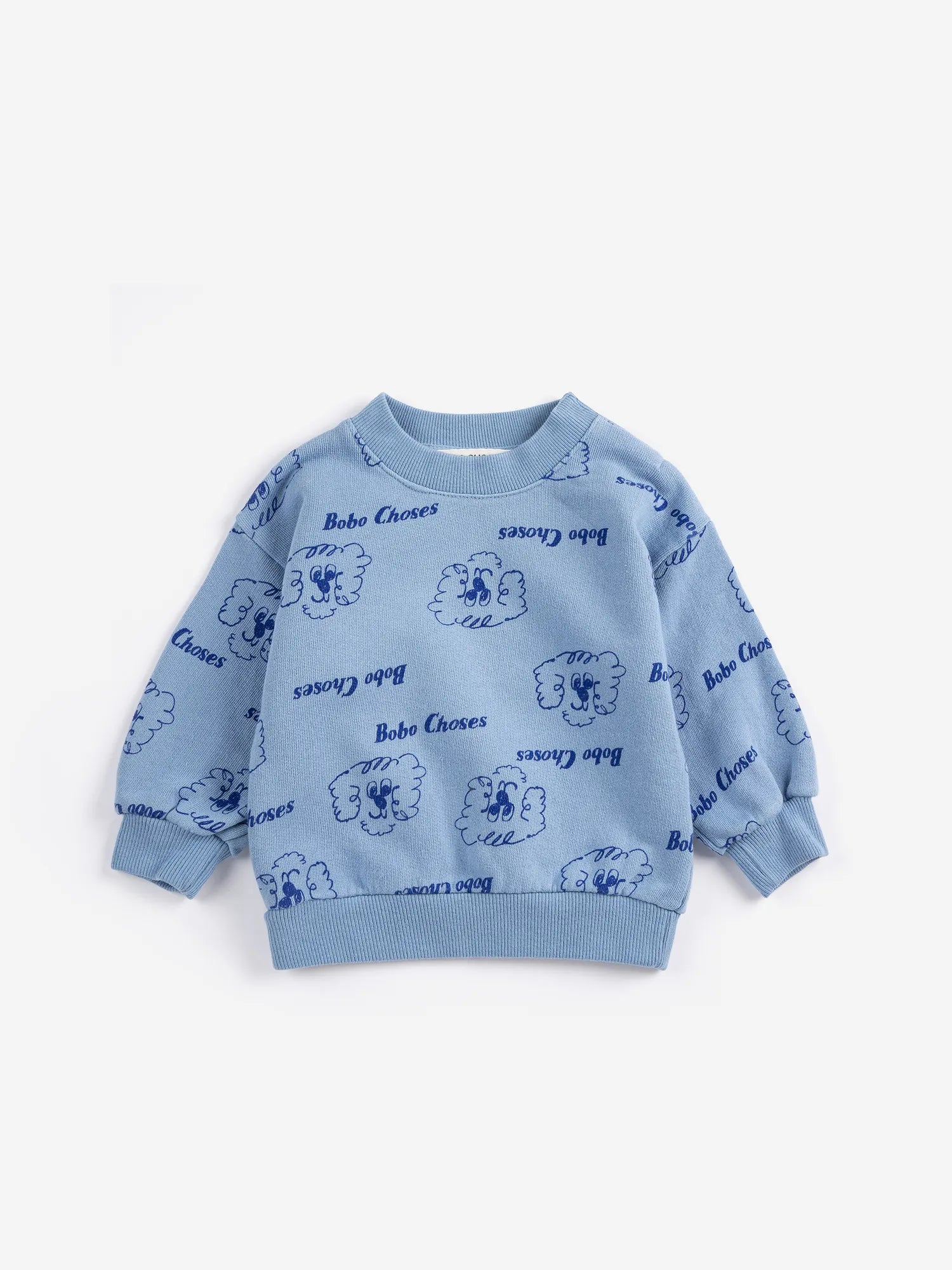 B126AB044 Pickles The Dog all over sweatshirt | Bobo Choses – BOBO