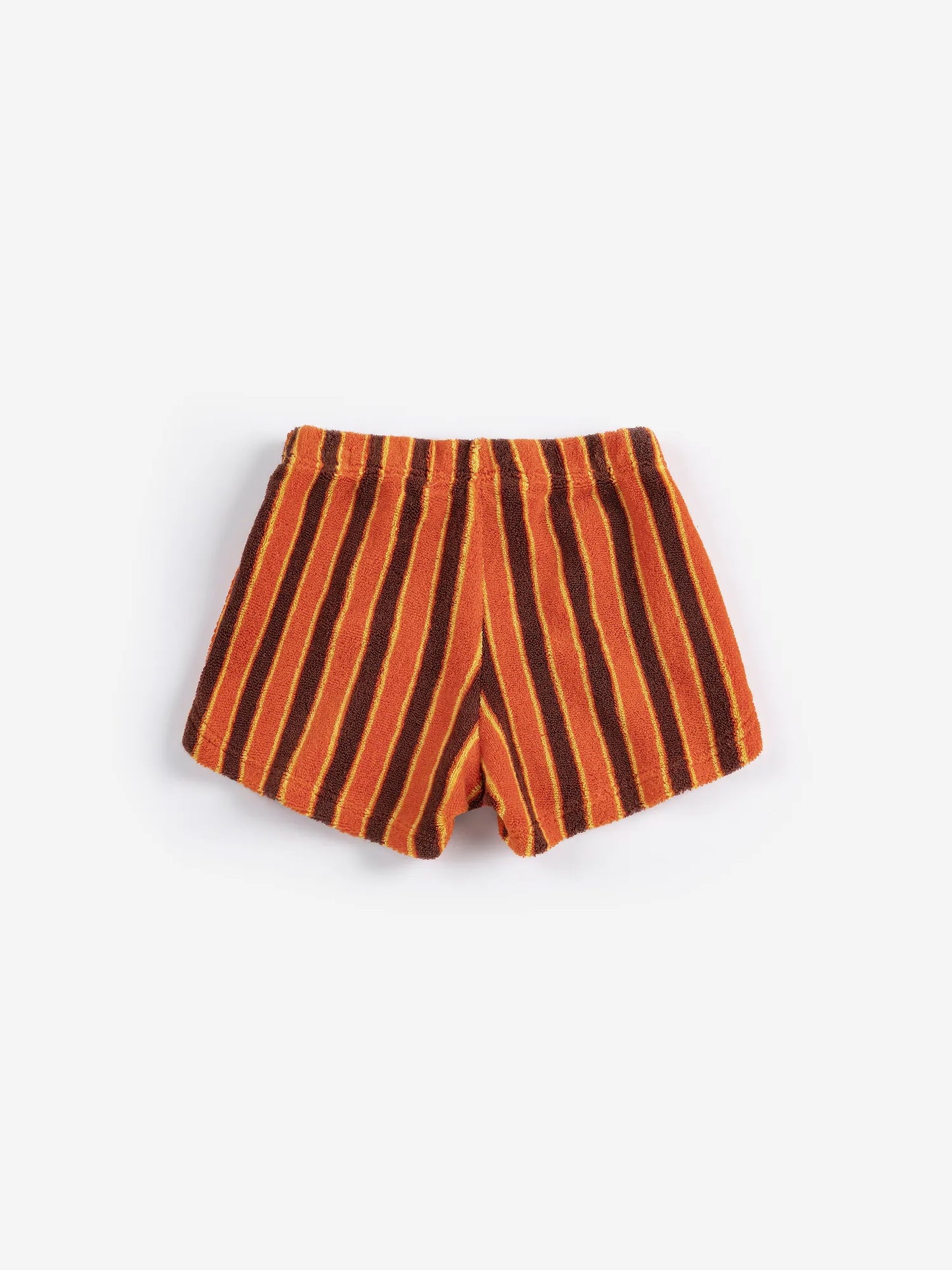 Striped Brick terry cloth shorts