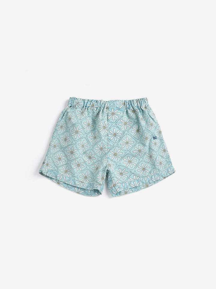 Daisy Mosaic all over woven short