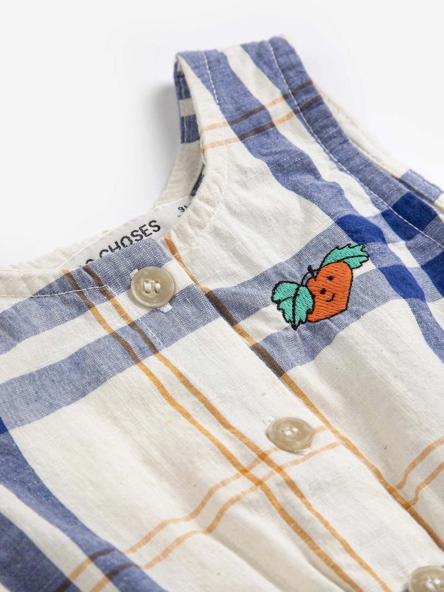 Fun Tartan woven romper