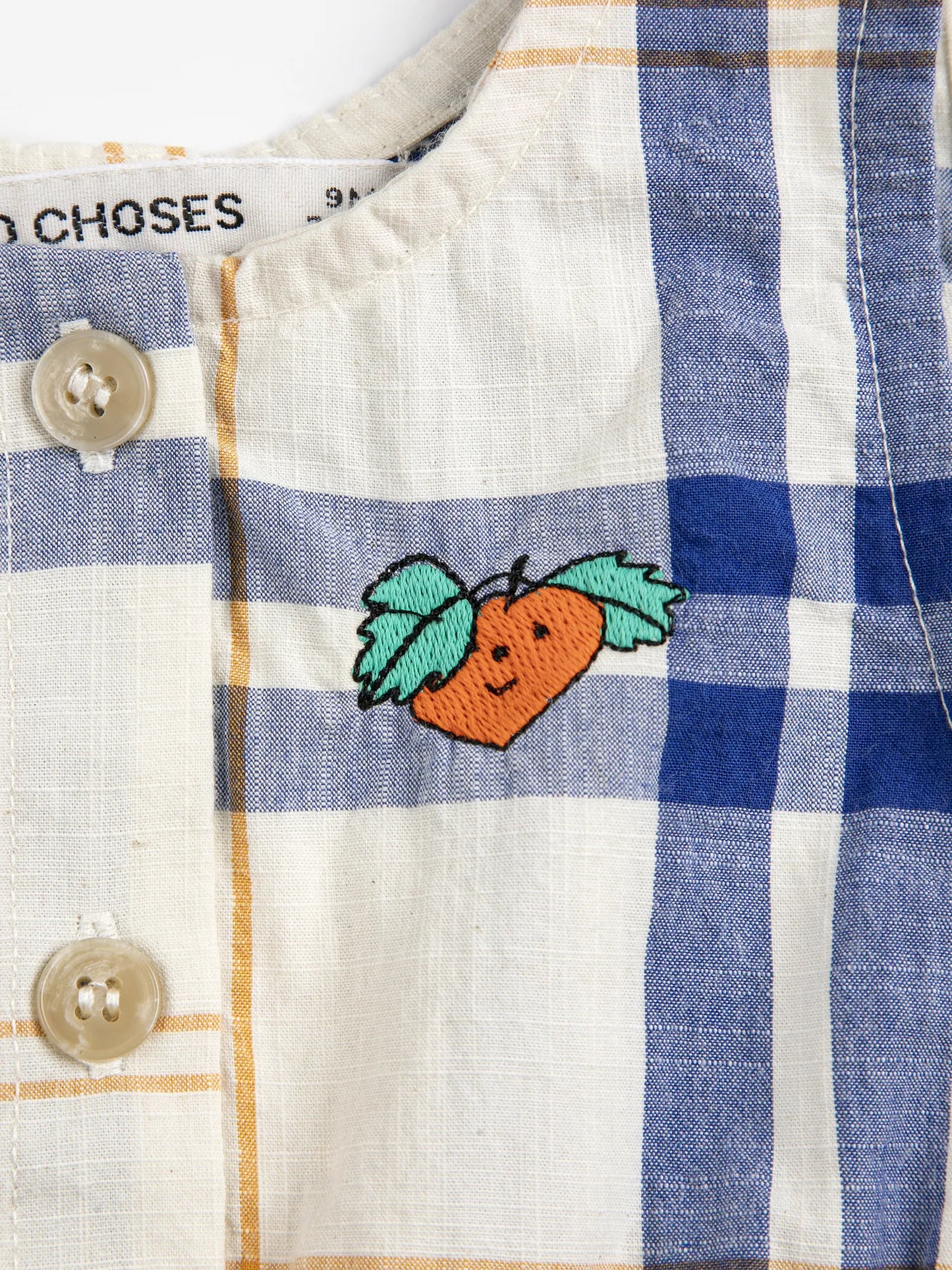 Fun Tartan woven romper