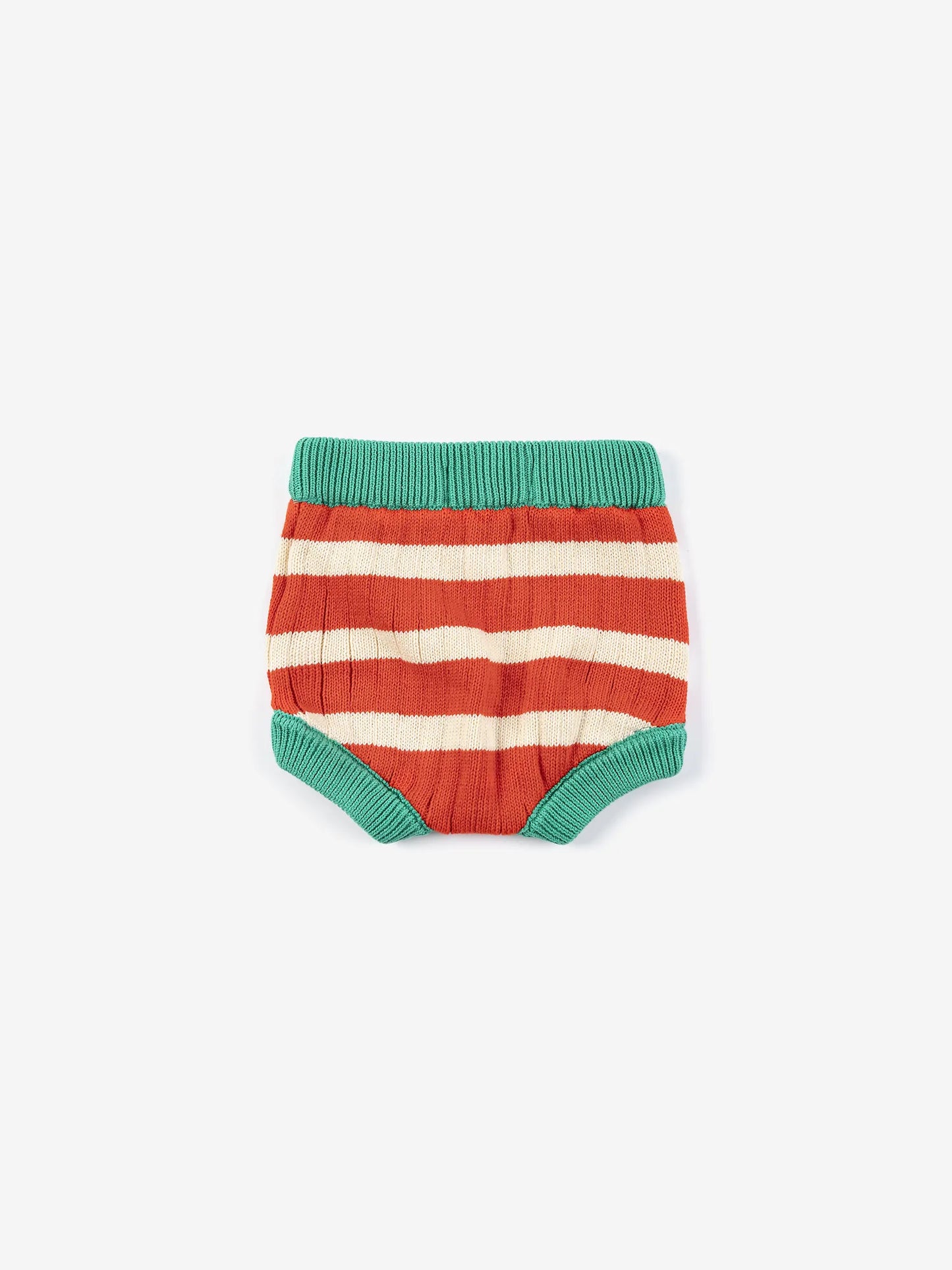 Striped knitted culotte