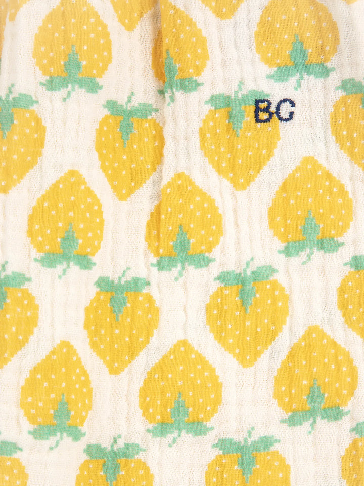 Strawberry all over woven pants