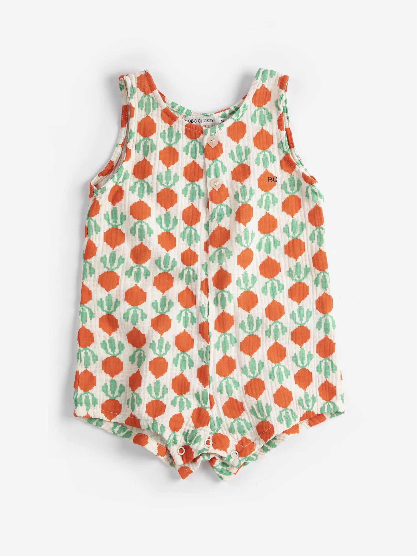 Cool Radish all over woven playsuit