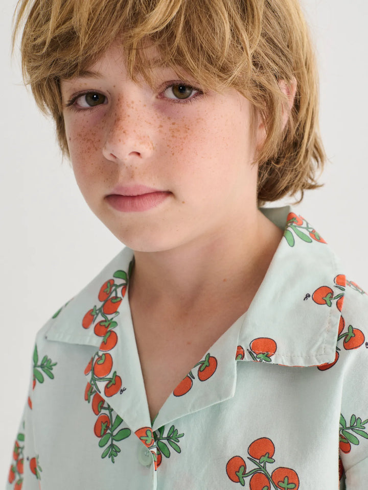 Juicy Tomatoes all over woven shirt
