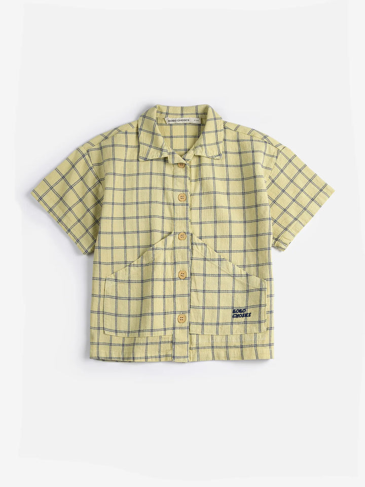 Spicy Window Pane woven shirt