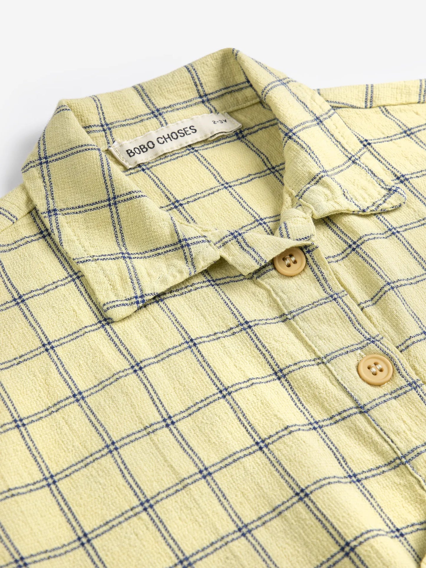 Spicy Window Pane woven shirt