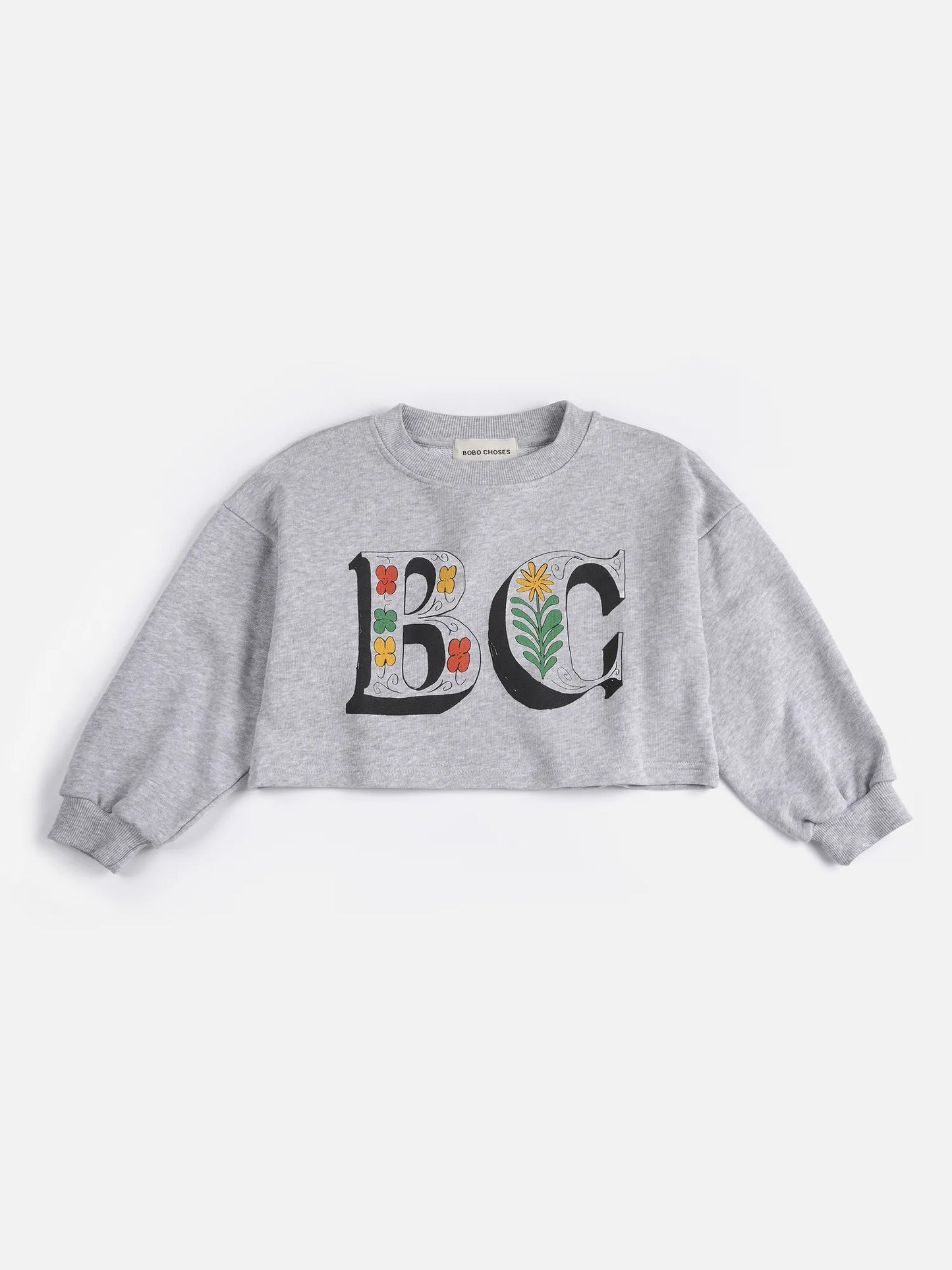 Spring Letters cropped sweatshirt