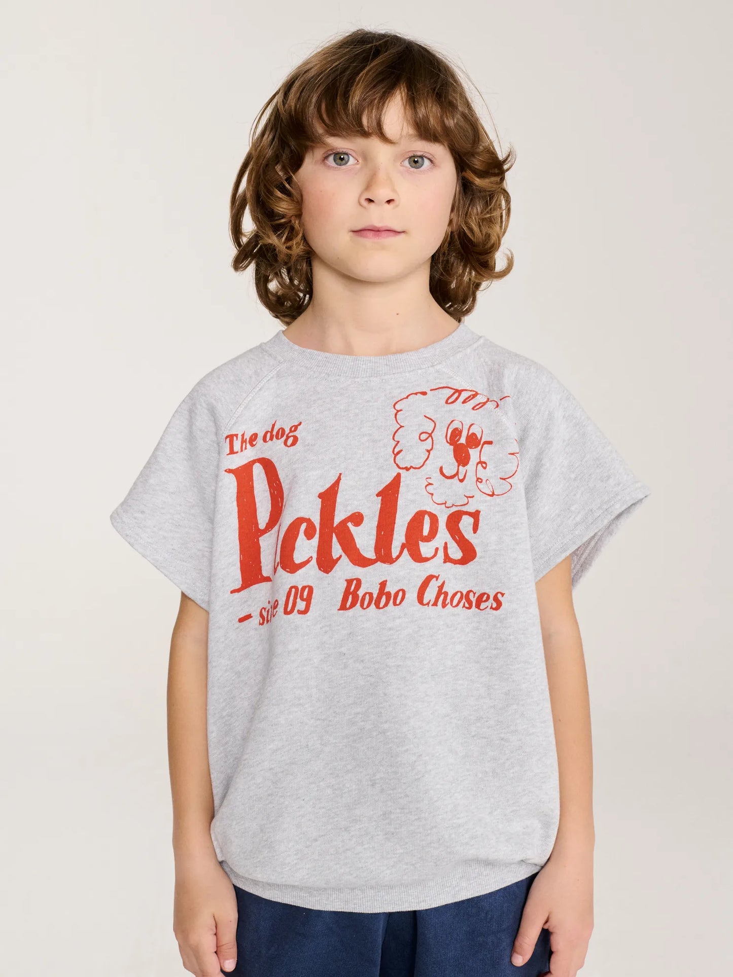 Pickles The Dog sleeveless sweatshirt