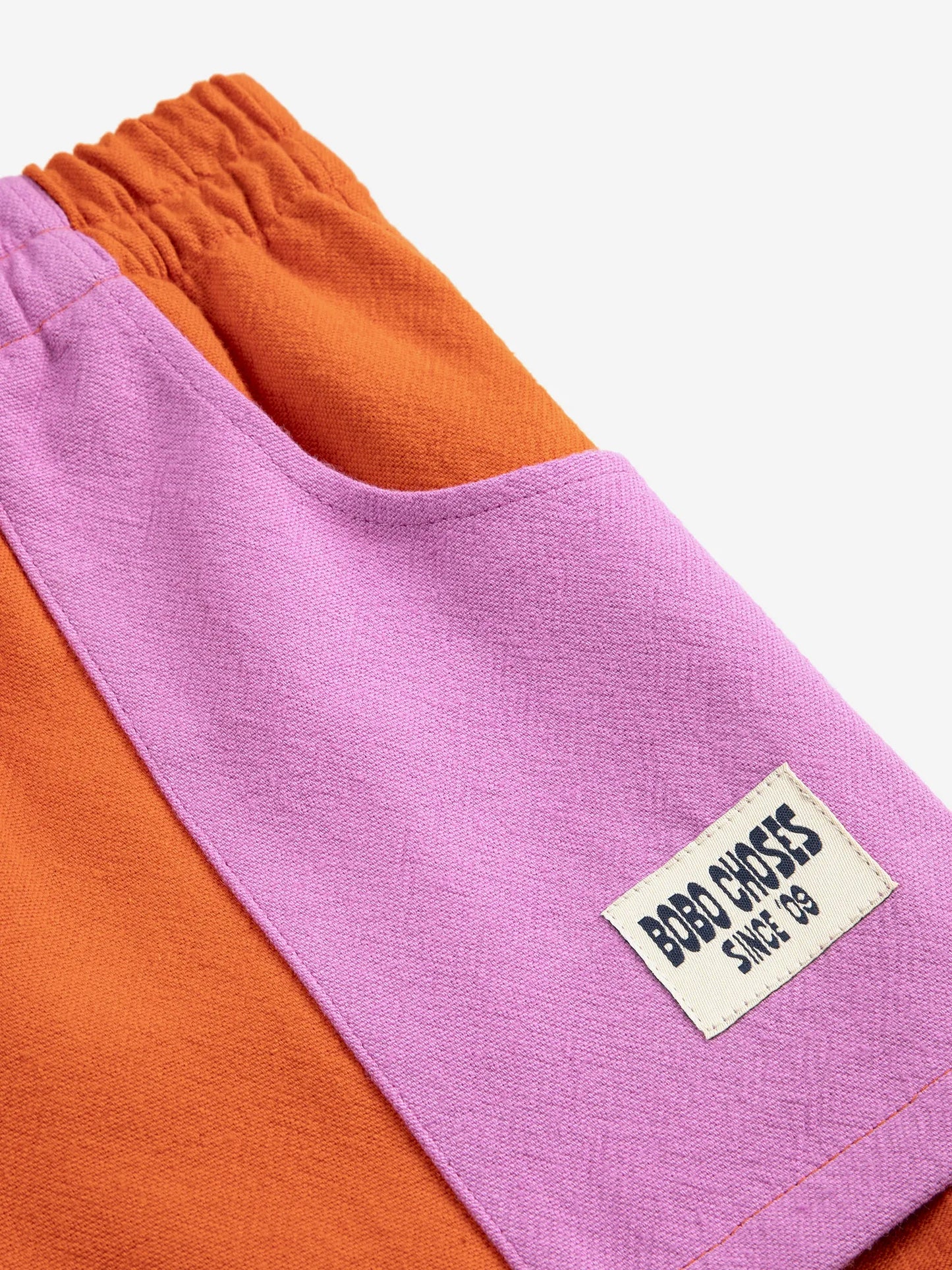 Bobo Choses color block woven shorts