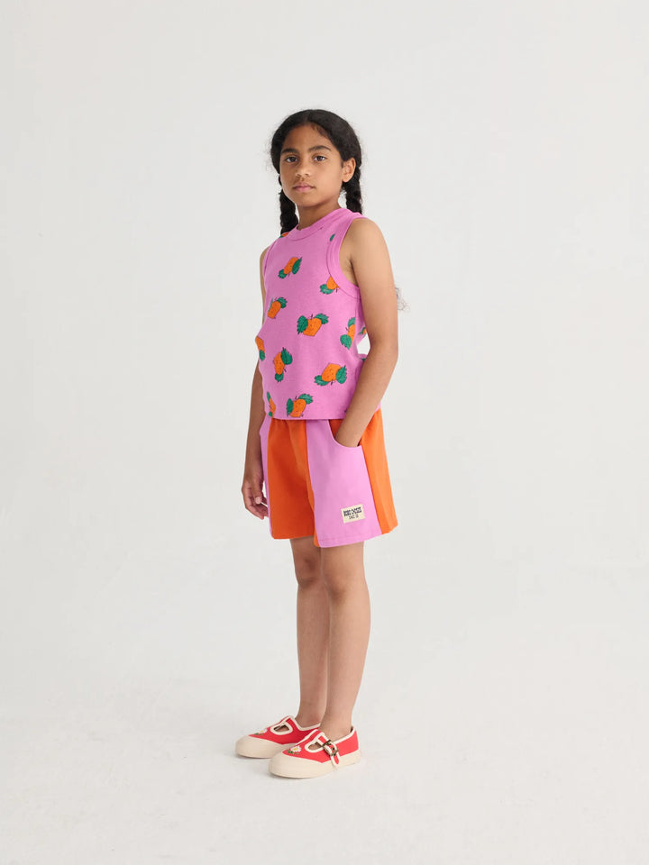 Bobo Choses color block woven shorts