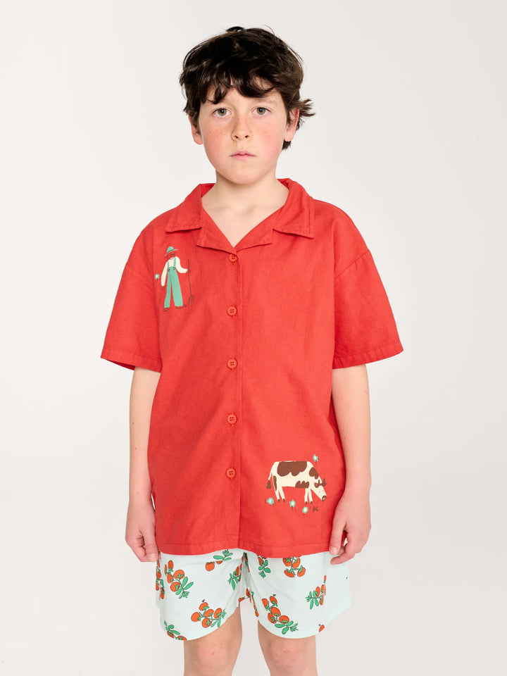 Juicy Tomatoes woven shorts