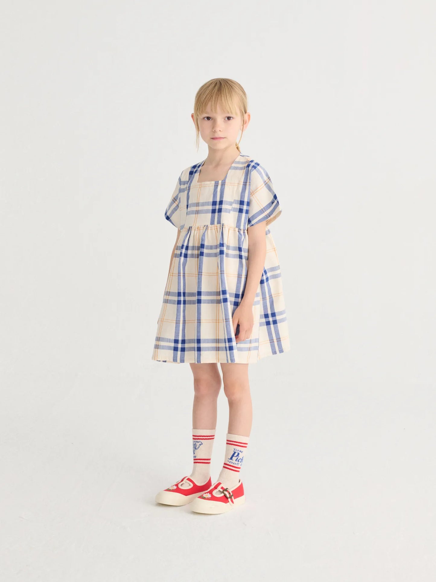 Fun Tartan woven dress
