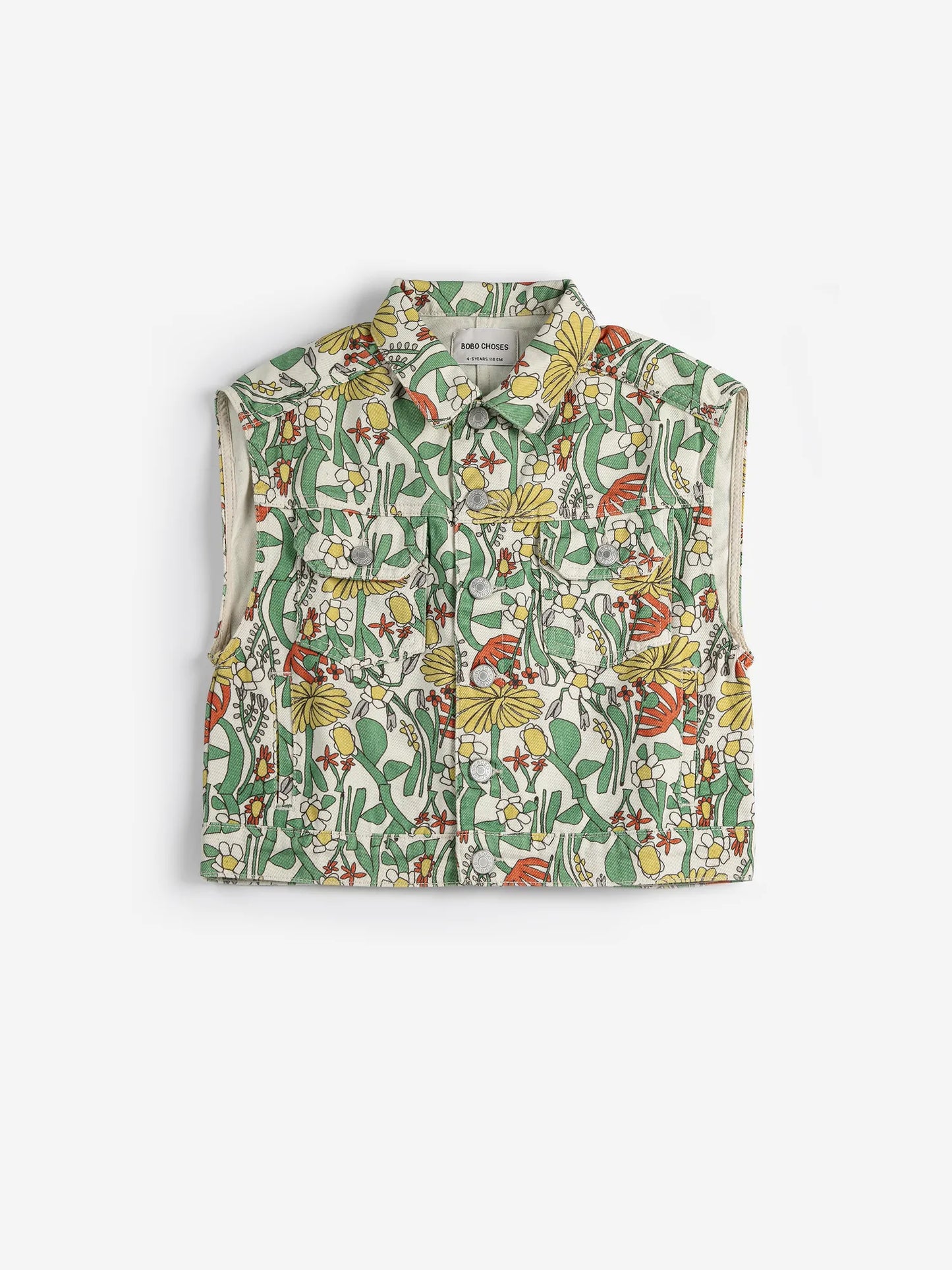 Color Herbalist all over twill vest