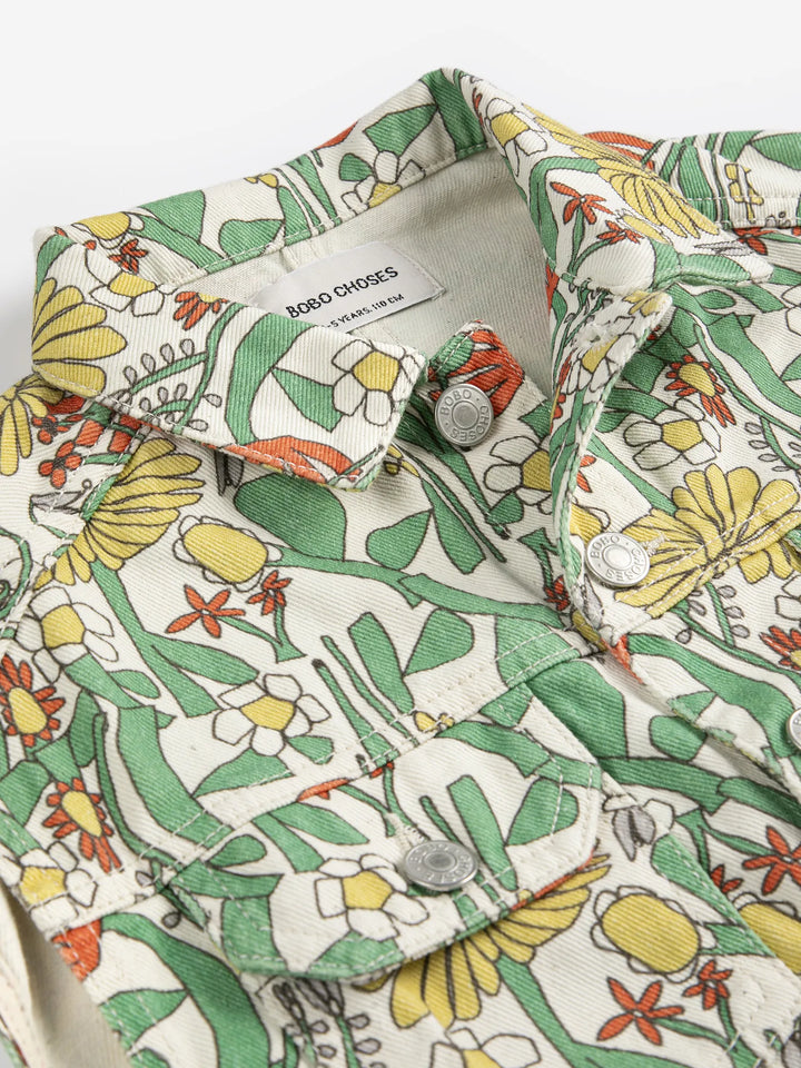 Color Herbalist all over twill vest