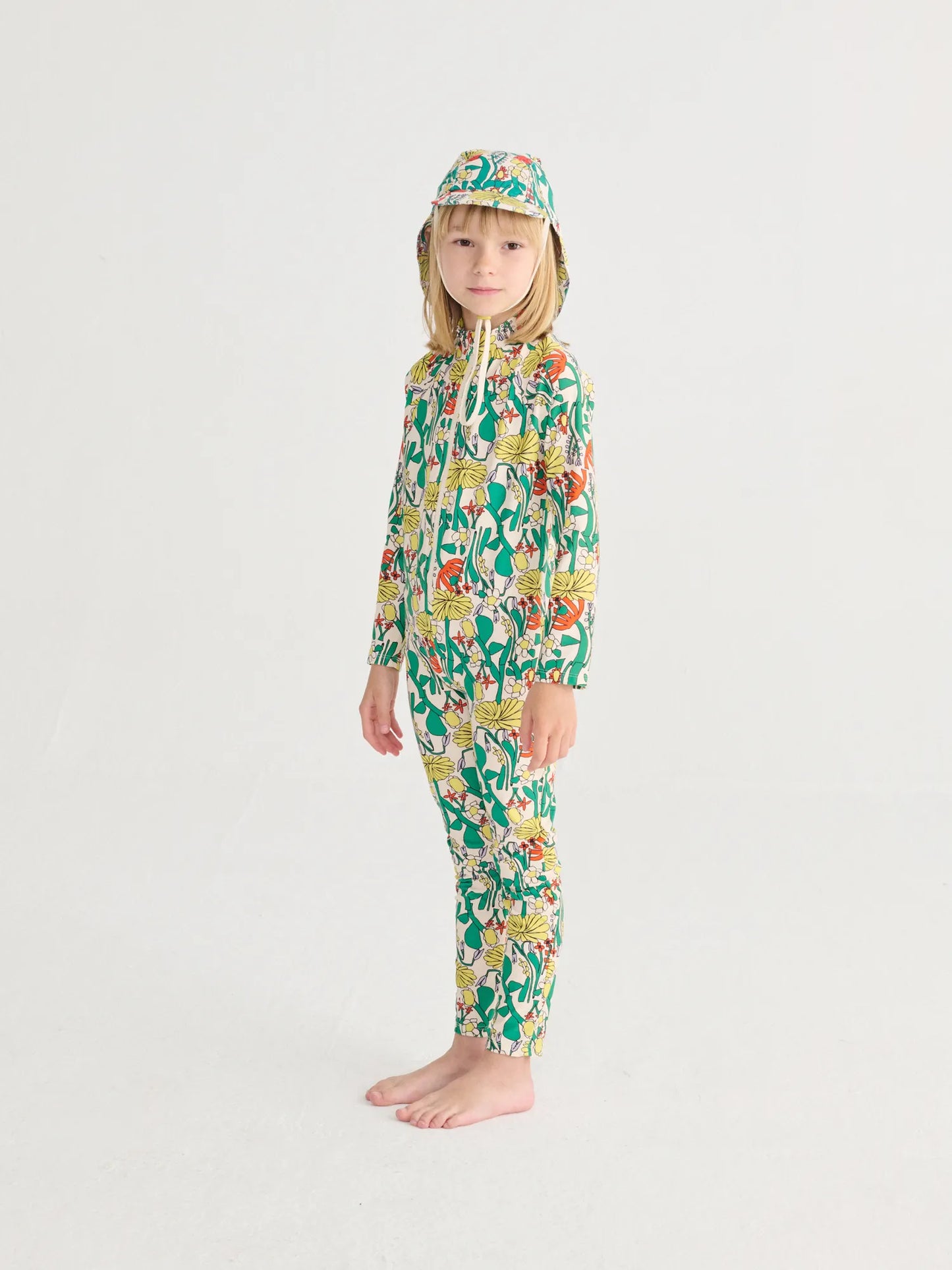 Color Herbalist all over swim overall