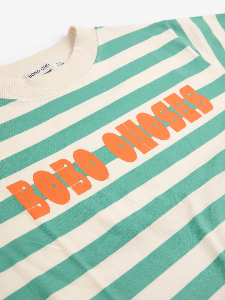 Bobo Choses Modern striped T-shirt