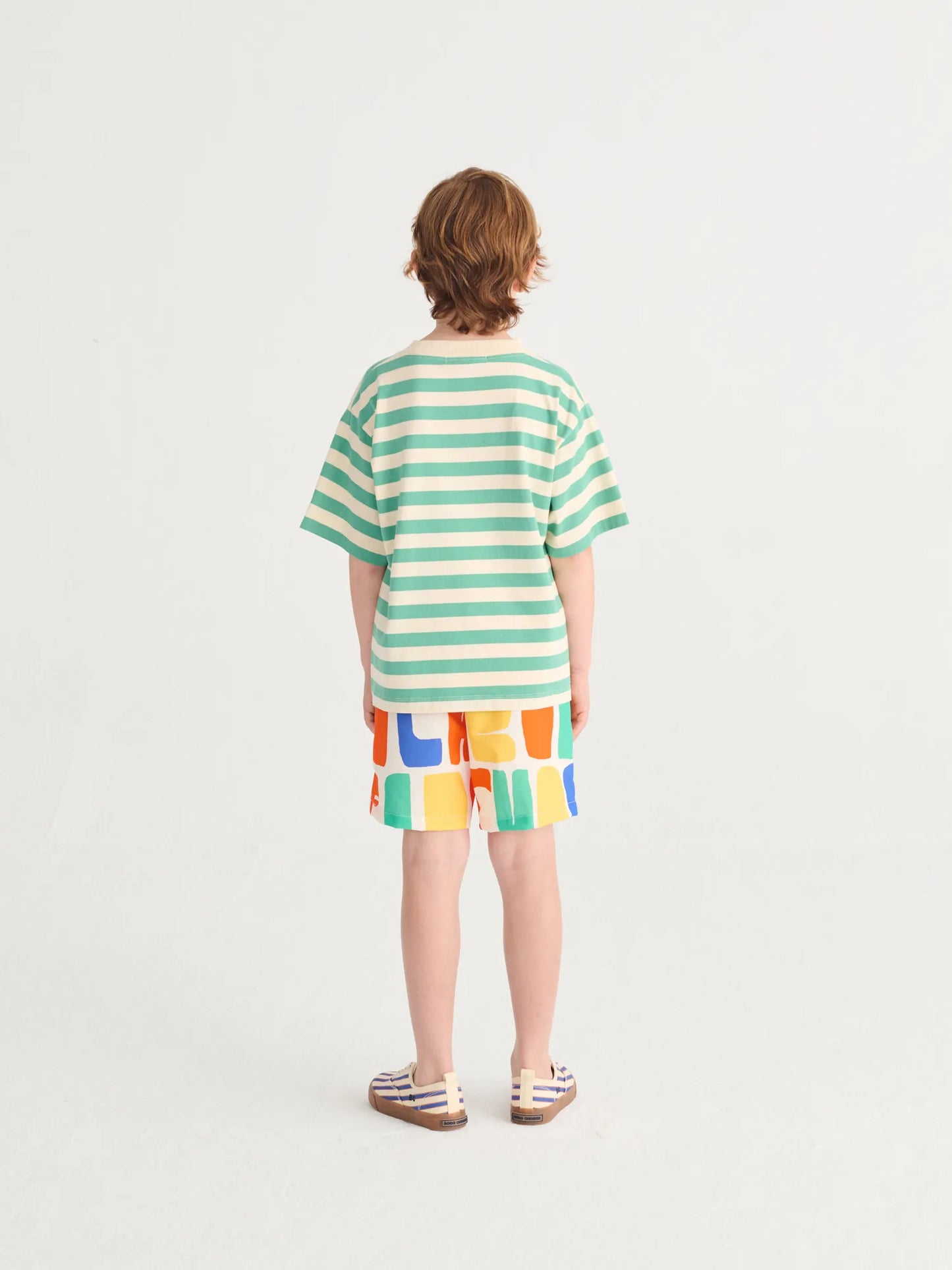 Bobo Choses Modern striped T-shirt
