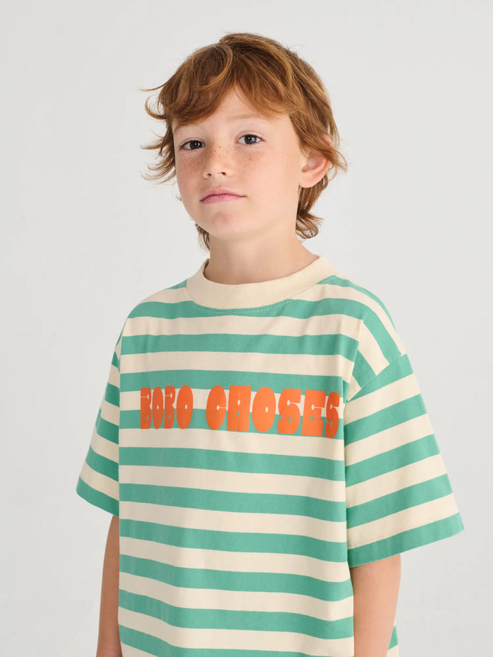Bobo Choses Modern striped T-shirt