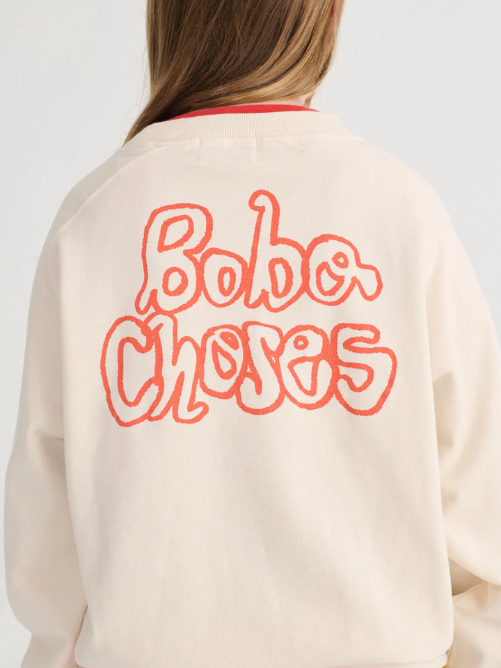 Bobo Choses By Hand raglan sweatshirt