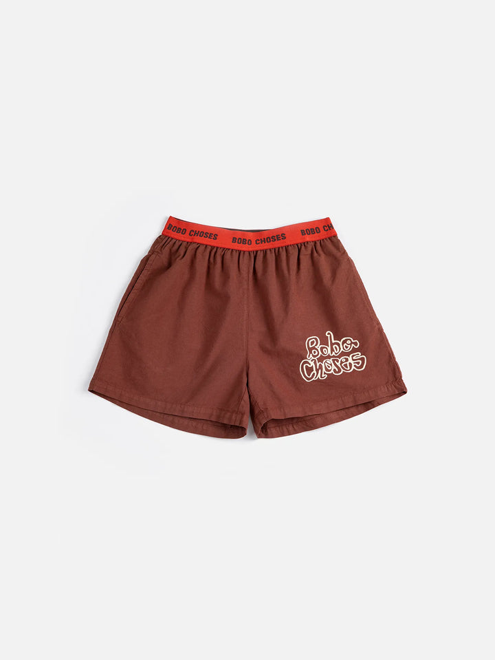 Bobo Choses By Hand woven bermuda shorts