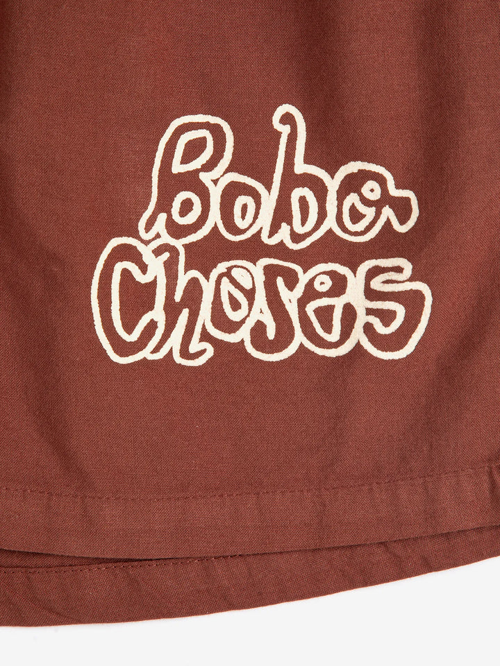 Bobo Choses By Hand woven bermuda shorts