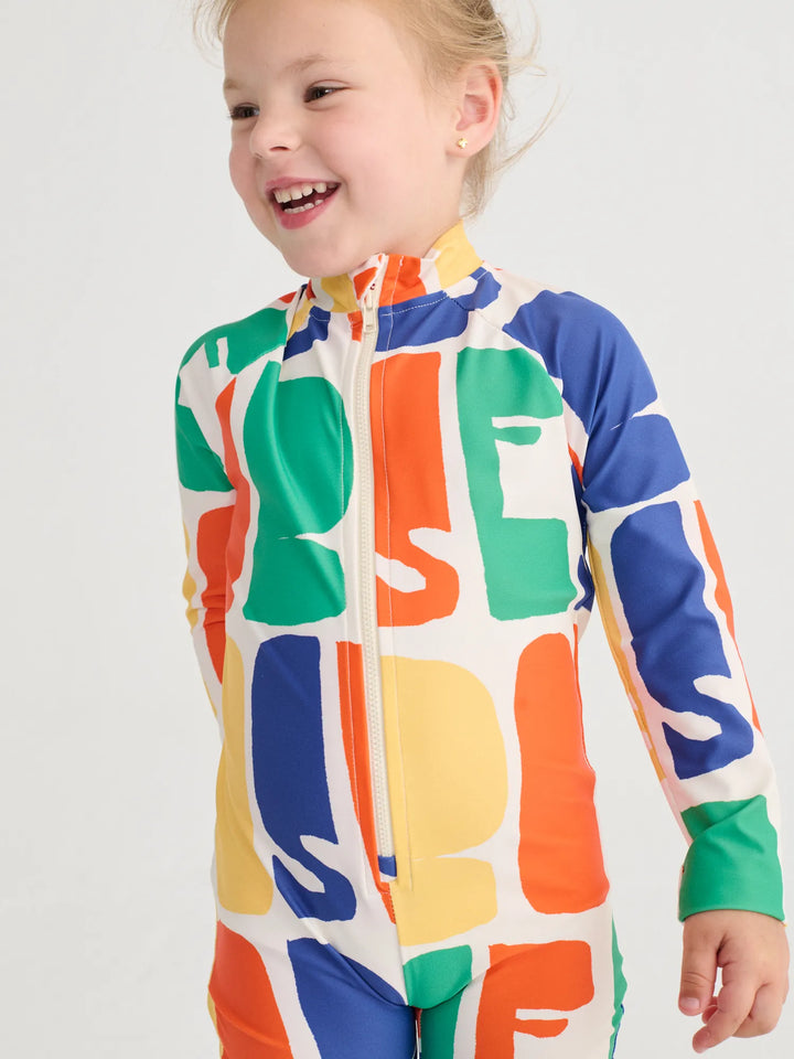 Bobo Choses Color all over swim overall