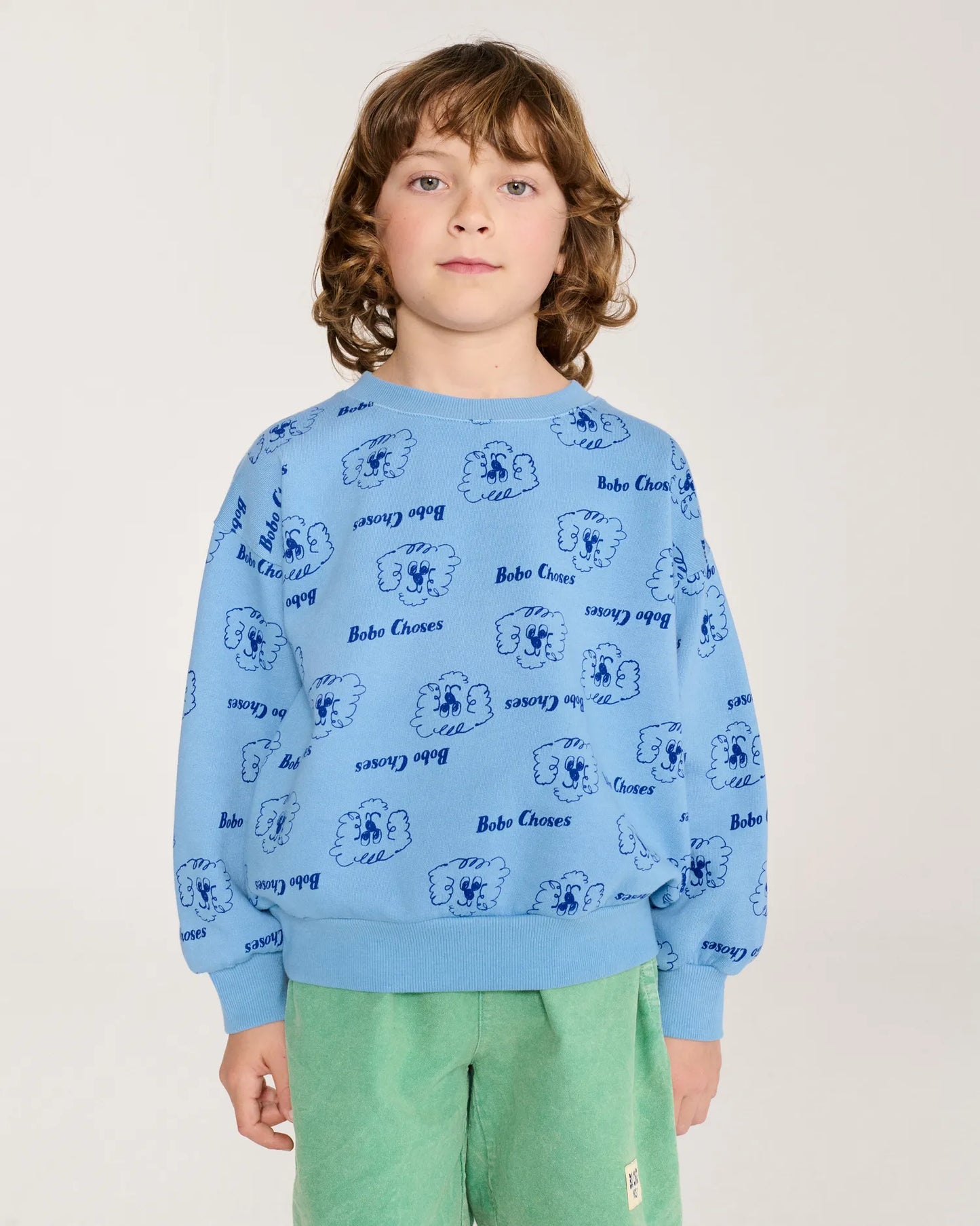 Pickles The Dog all over sweatshirt