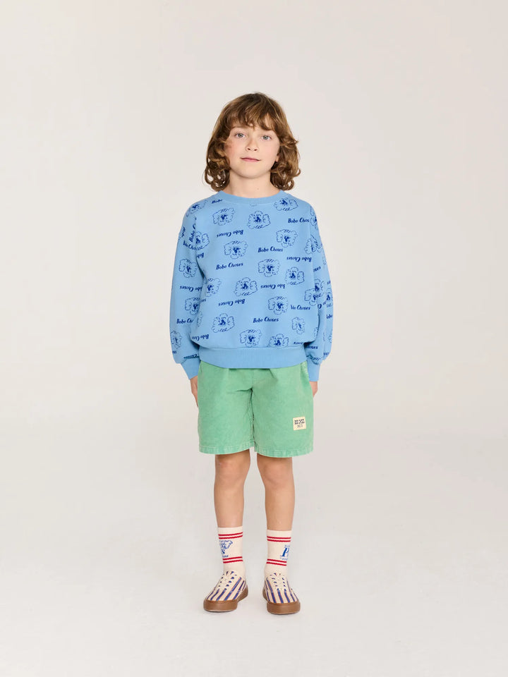 Pickles The Dog all over sweatshirt