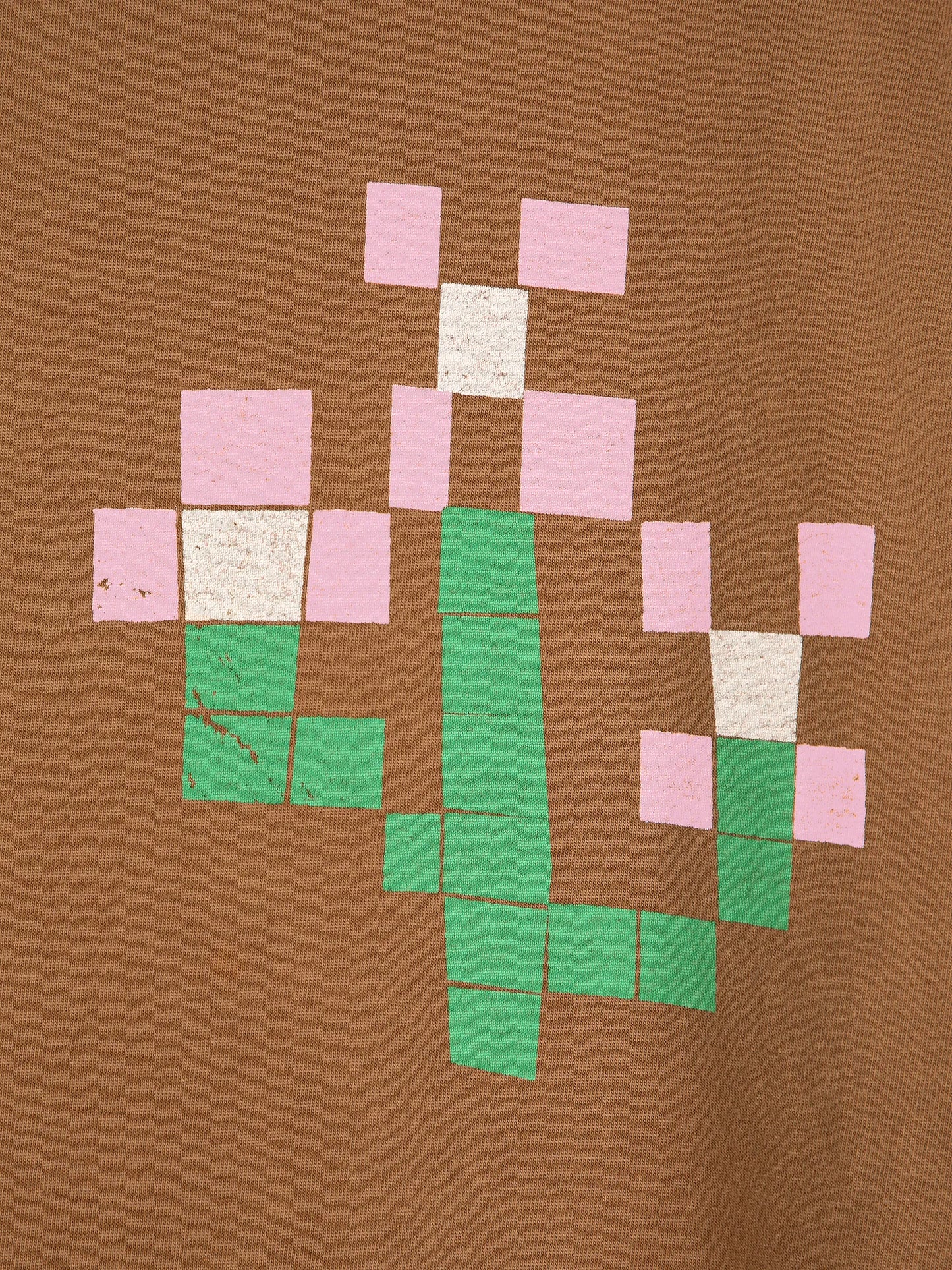 Pixel Flowers oversize T-shirt