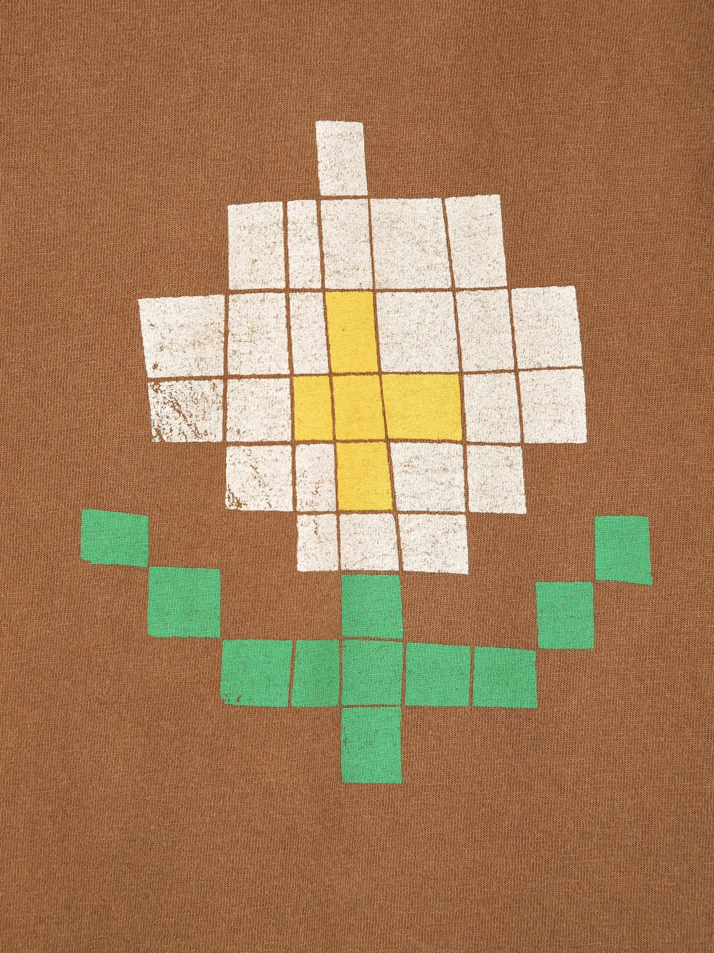 Pixel Flowers oversize T-shirt