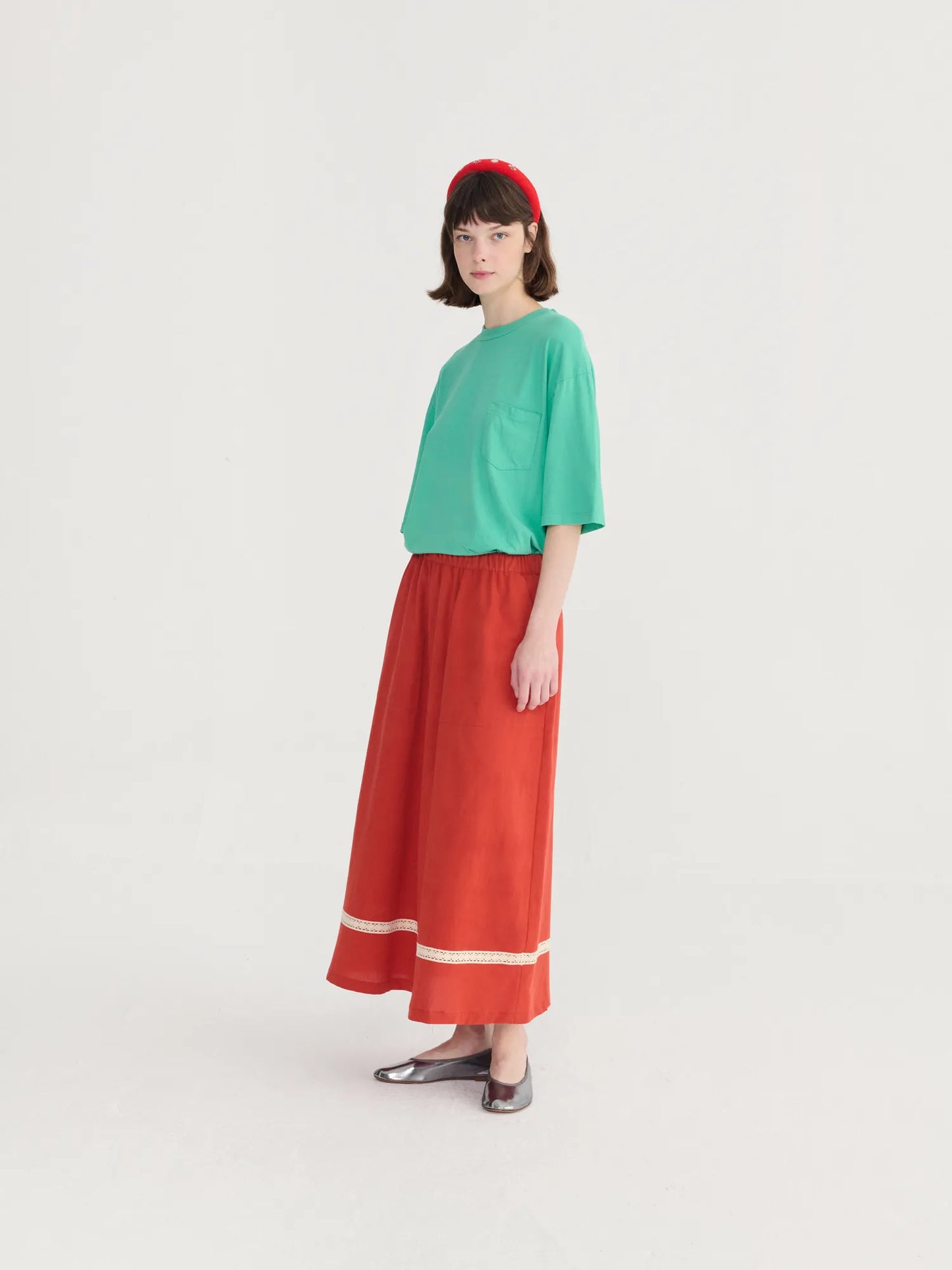 Tea time oversize T-shirt