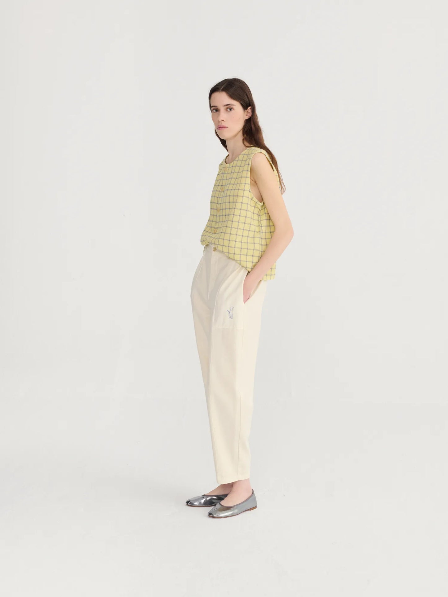 Spicy window bambula crep top
